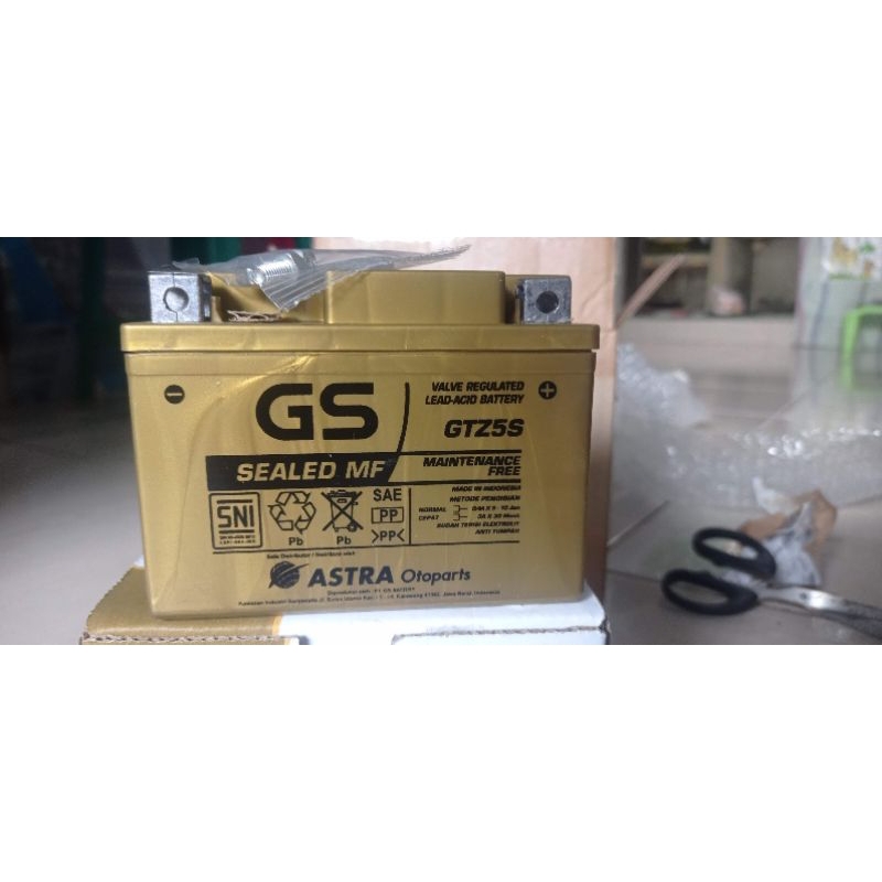 AKI GS GTZ 5S GOLD ORIGINAL GS ASTRA BARU