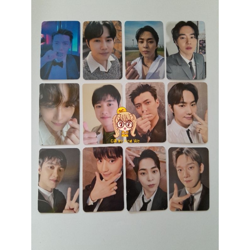 [READY] POB Photocard PC Album EXO EXIST Cream Soda Xiumin Suho Chen D.O. Kyungsoo Sehun Web Mumo Kt