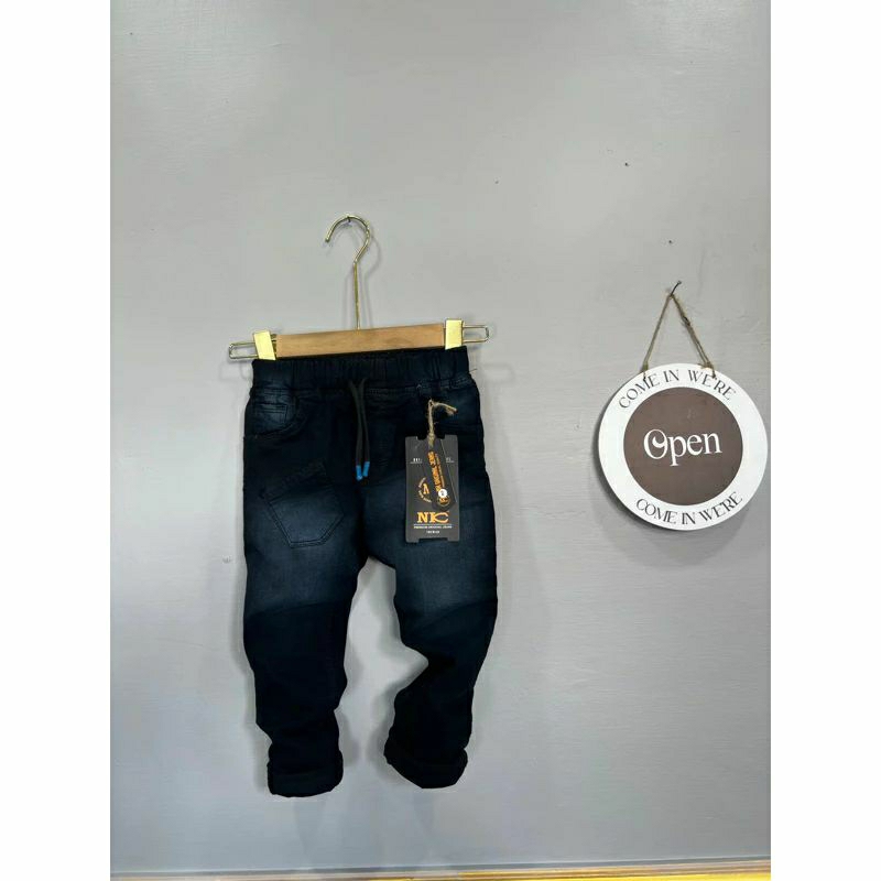Celana jeans anak NK black jazz