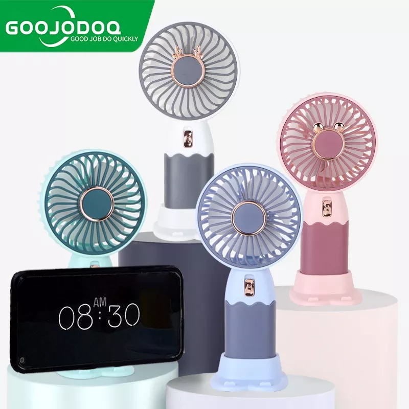 Goojodoq Kipas mini  cactus  Kipas mini portable  cute