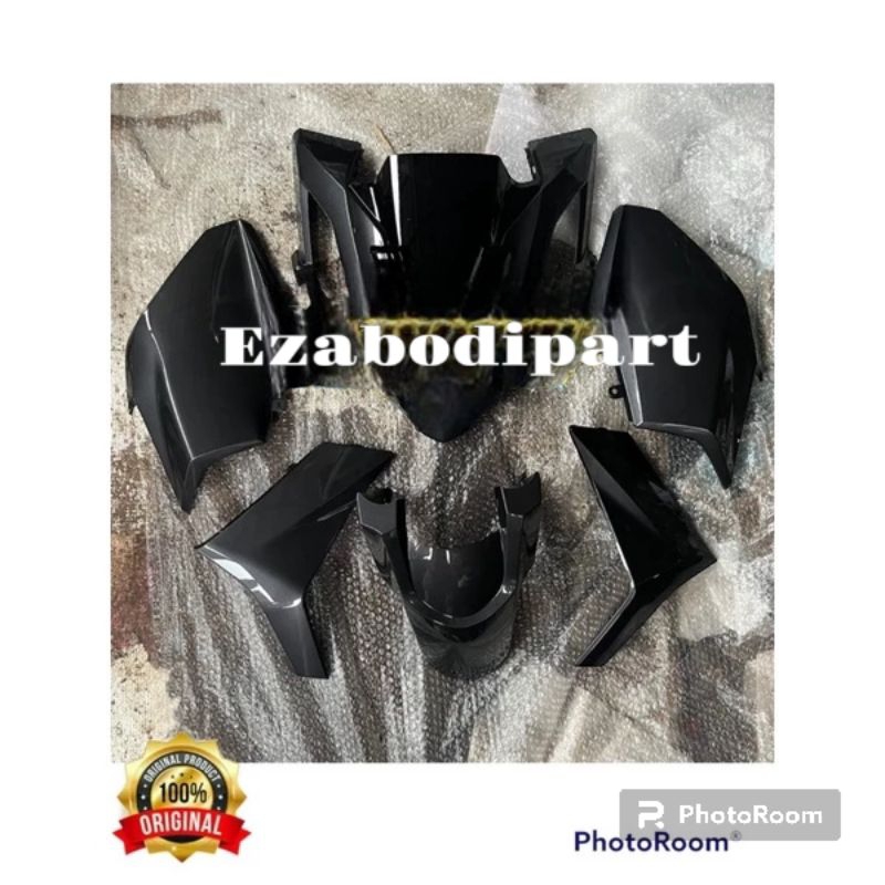 paketan depan vario 160 full body halus vario 160 k2s 2022 original hitam abu grey