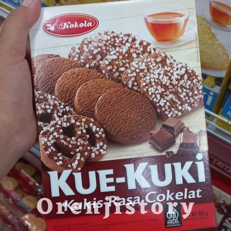 

kue kuki kokola 80gr coklat vanilla