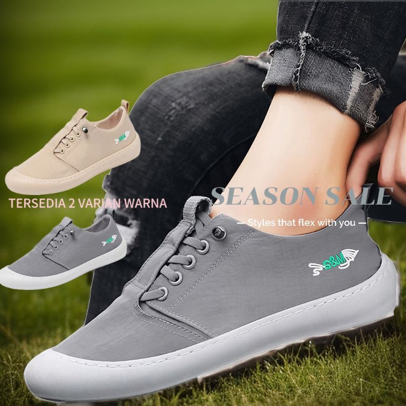 Khamzo Sepatu Sneakers Pria Import Original Sport/sepatu pria terbaru