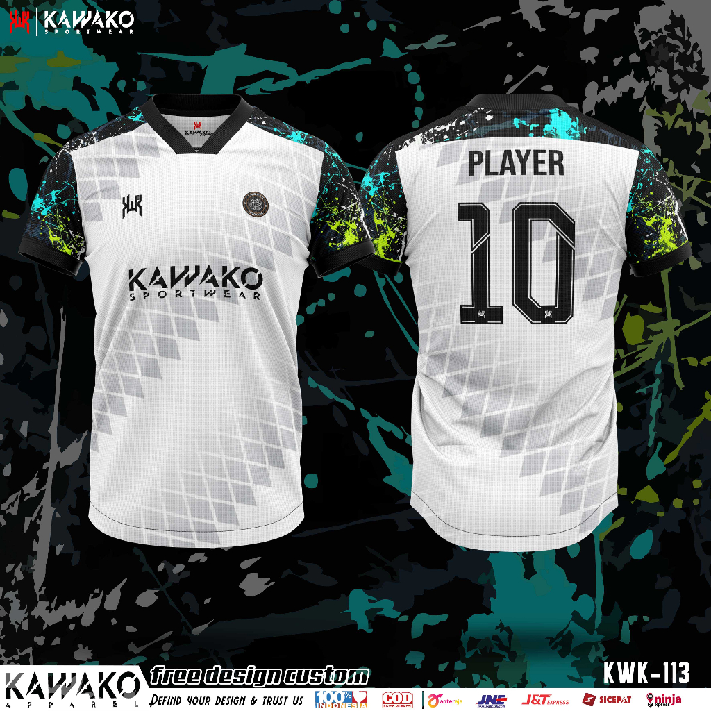 Jersey Futsal custom jersey Bola custom printing