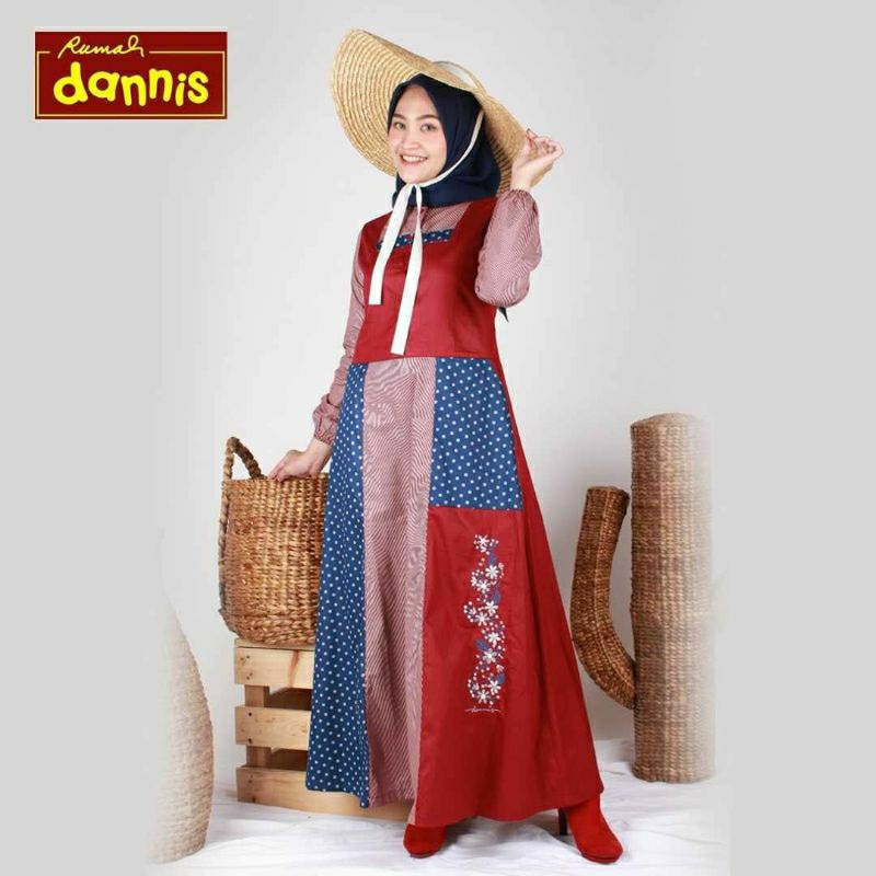 Dannis Promo Gamis Dewasa Busana Muslim Wanita