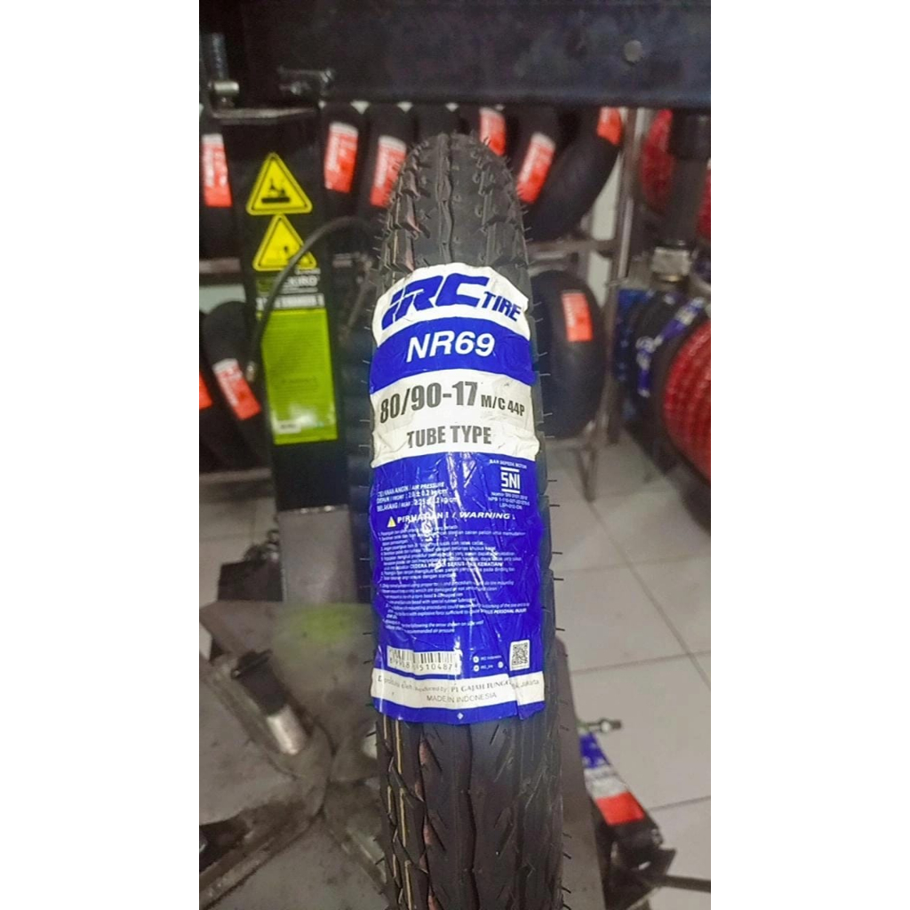 Ban IRC 80/90-17 tubetype