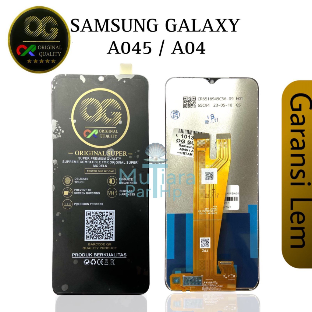 ORIGINAL SUPER OG - LCD Touchscreen Samsung A04 / A045 / A045F / SM-A045F / SM-A045F/DS / SM-A045M