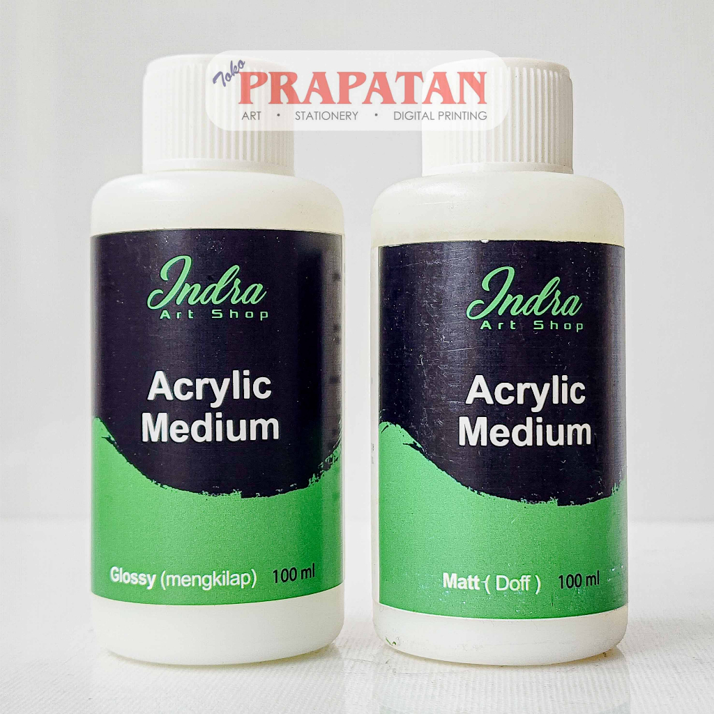 

Indra Acrylic Medium 100ml | Medium Cat Akrilik