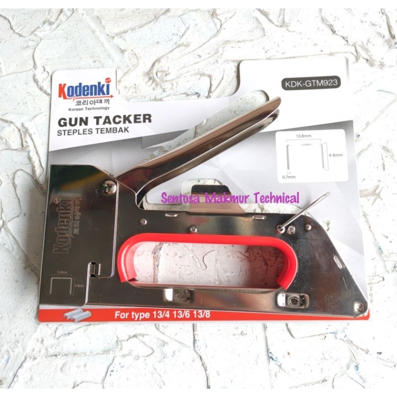 

KODENKI R23 Staples Staple Hand Gun Tacker Hekter Tembak Manual
