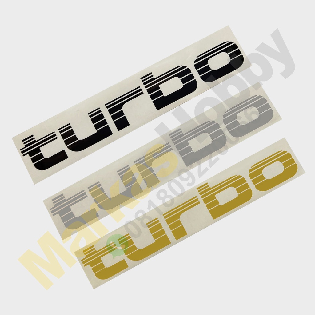 Sticker Landcruiser VX80 Turbo Set