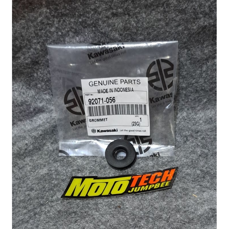 Karet body tangki kiri kanan Ninja RR old (92071-056) (2)