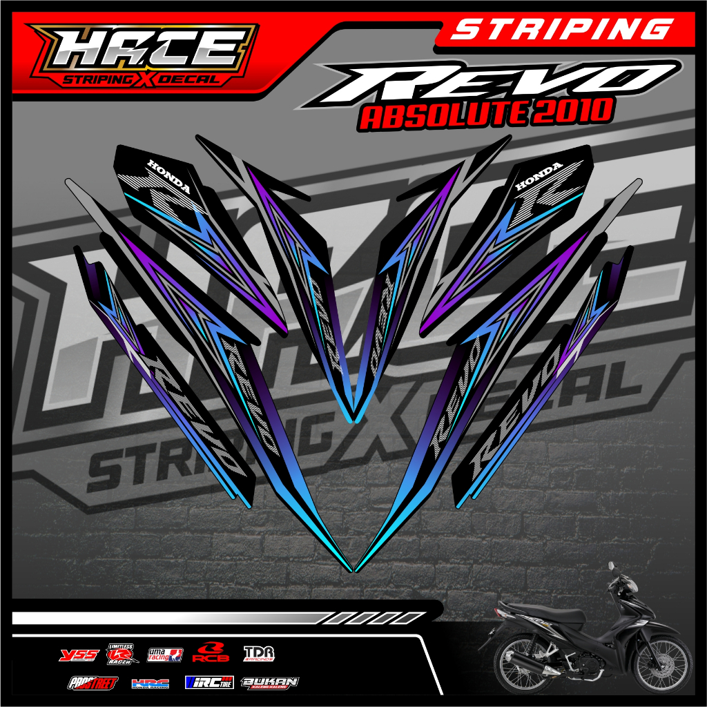 STICKER STRIPING REVO ABSOLUTE 2010 - STRIPING REVO ABSOLUTE 2010 PREMIUM 03