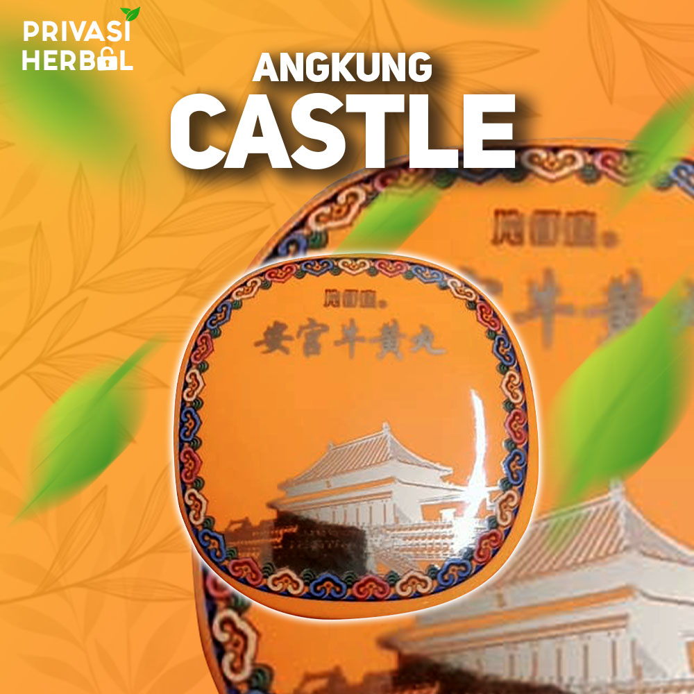 ANGKUNG CASTLE CINA ORIGINAL Obat Stroke Herbal Angkung Angong Niuhuwang Wan Original ANGONG ANGKUNG