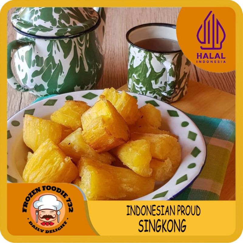 

Singkong Goreng 400Gr / Ubi Kayu Rebus Goreng / Ketela Pohon Rebus Goreng Beku / Singkong Rebus Goreng Frozen / Singkong Beku 400gr