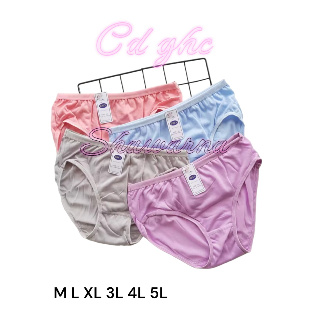 Cd Ghc Wanita polos / Kancut Wanita terbaru/Celana Dalam Wanita Murah