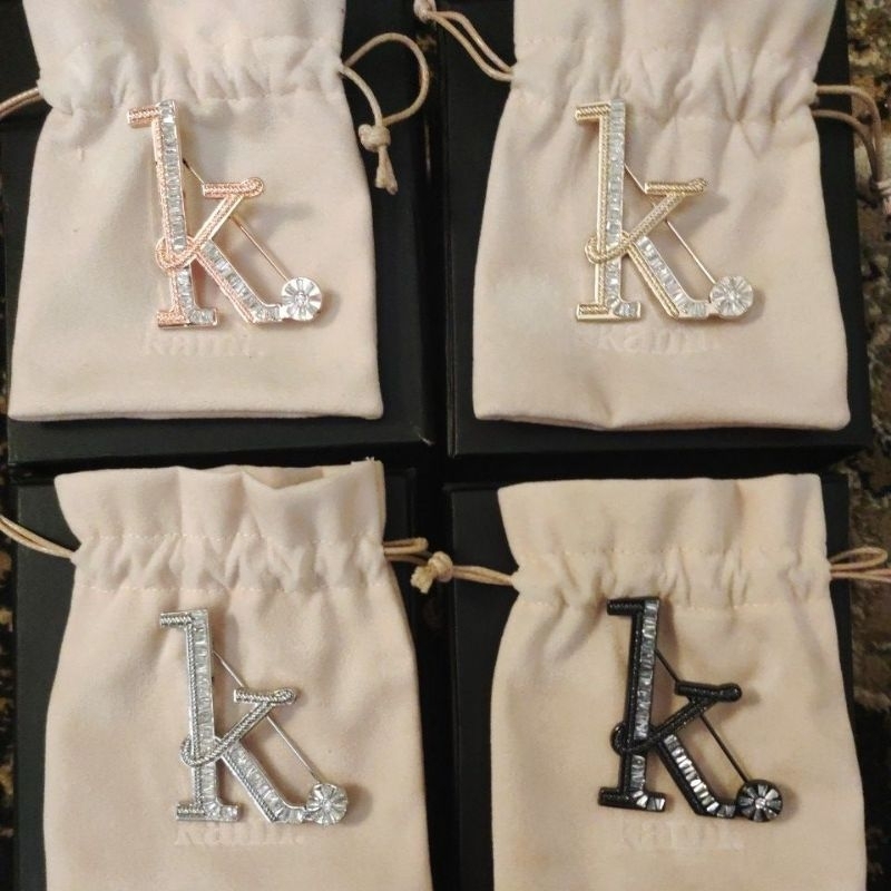 Kami Brooch K Accessories - Bros Kamiidea