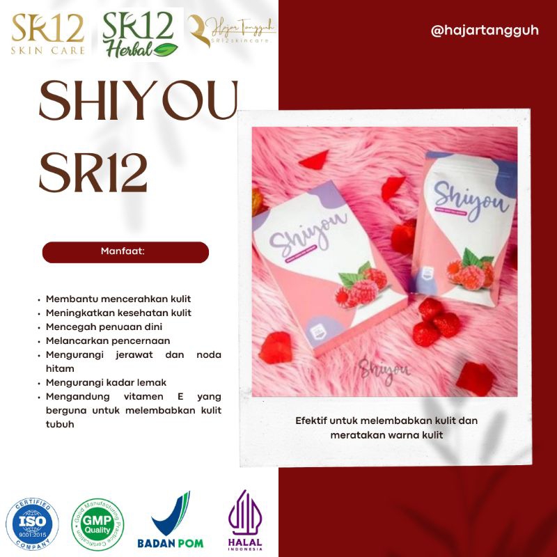 

SHIYOU SR12 COLLAGEN DRINK / MINUMAN PEMUTIH KULIT / MINUMAN KOLAGEN