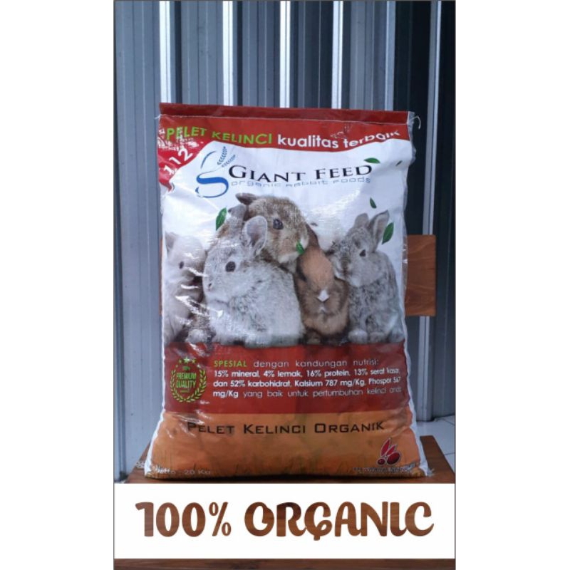 Pakan Pelet Kelinci Giant Feed Refil