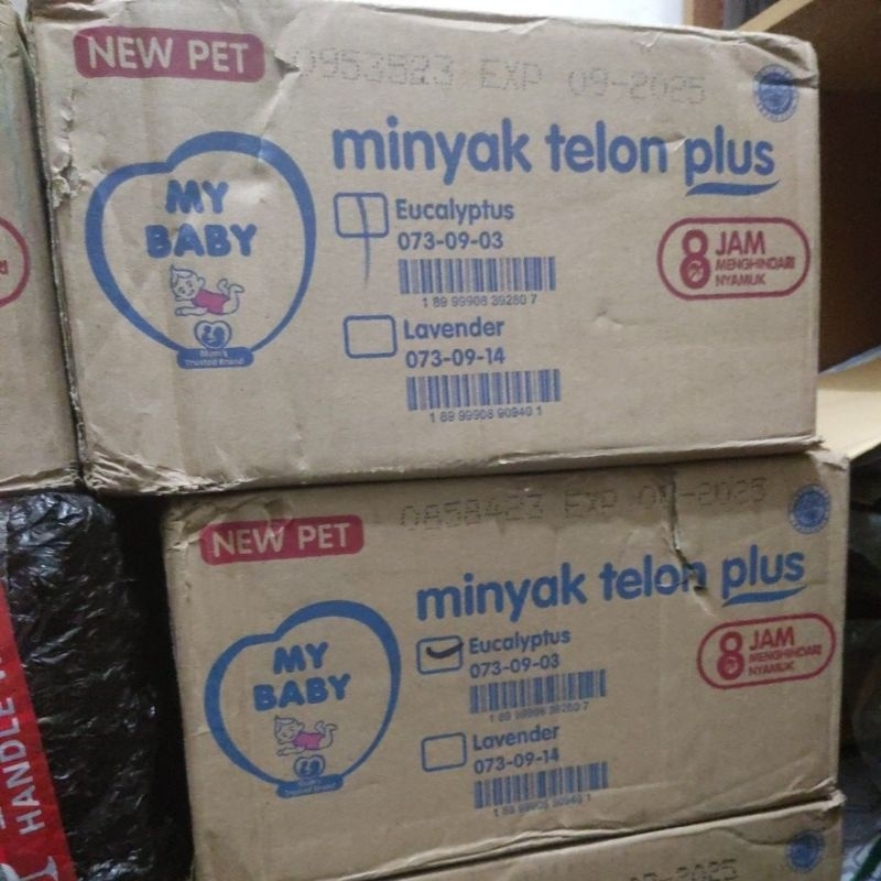 minyak telon my baby 150 ml  1 karton eucalyptus