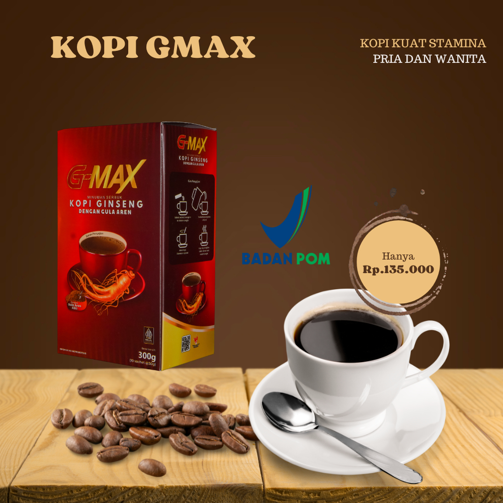 

Kopi Stamina Menambah Durasi Main Tahan Lama Kopi Herbal Bikin Kuat Aman Sudah BPOM GMAX