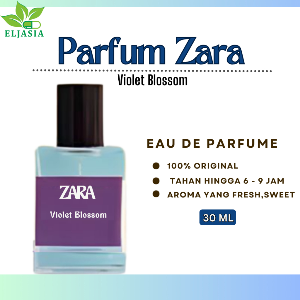 Parfum Zara Violet Blossom  - Parfum Wanita Eau De Parfume - Best Seller Parfume 30ML