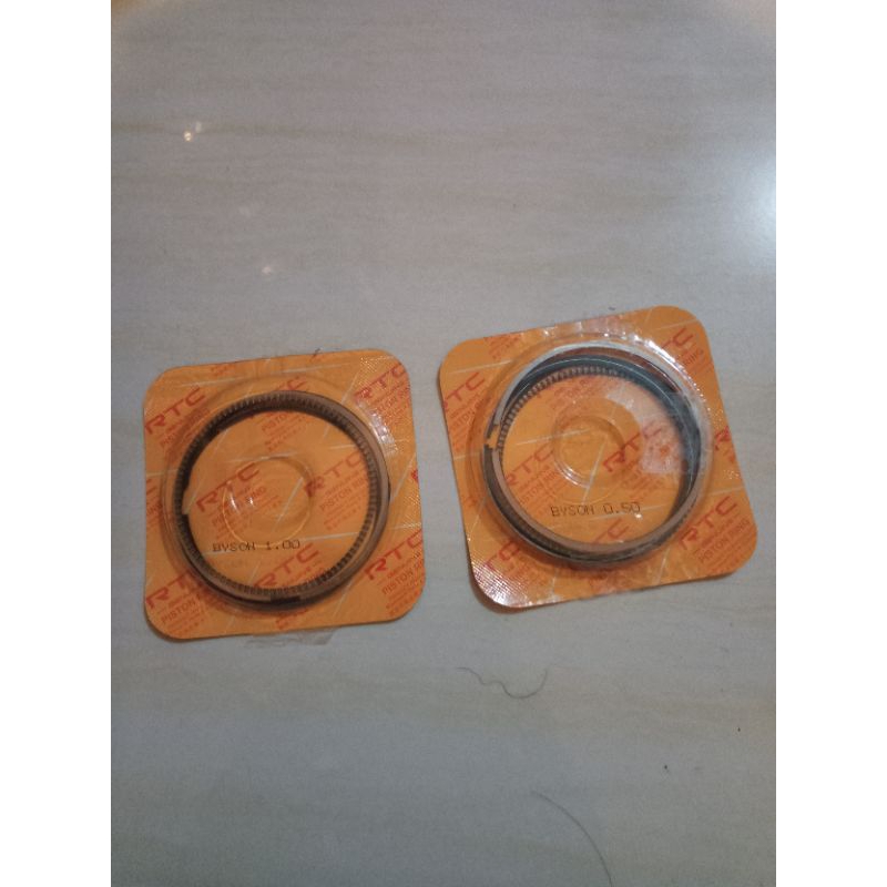 Ring Piston Ring Seher Byson Karbu merk RTC OS 1.00 utk piston Diameter 59mm