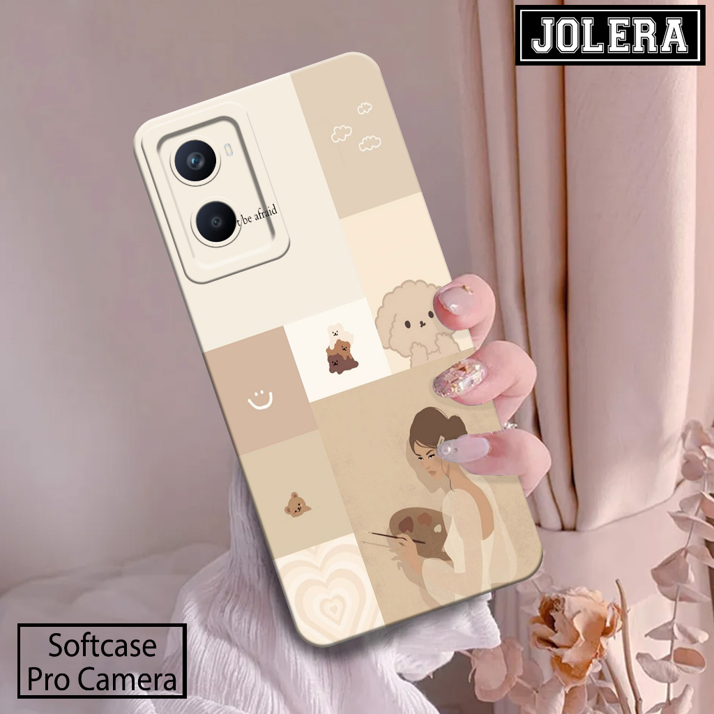 Case Hp Softcase Oppo A96 Case Hp Oppo A96 Silikon Hp Oppo A96 Casing Oppo A96 Motif Cartoon Keren -