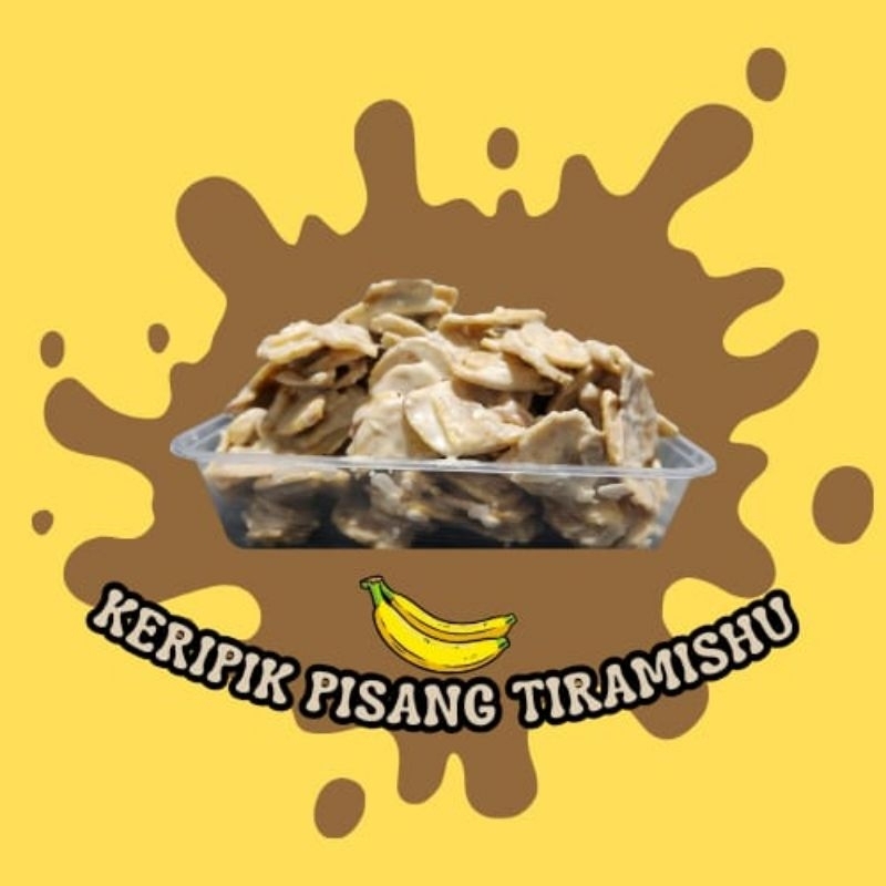 

Keripik Pisang Viral dengan Topping Premium Tiramishu yg Melimpah 250gram