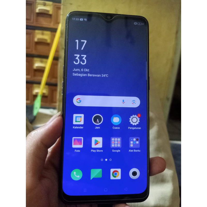 HP Oppo F15 Ram 8/256  bekas mulus no minus