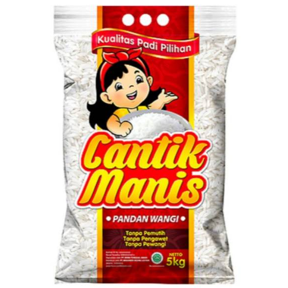 

BERAS CANTIK MANIS PANDAN WANGI 5 KG