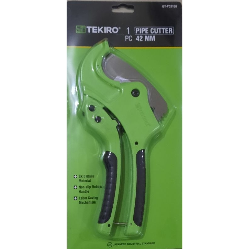 Gunting Pipa PVC 42mm Gagang karet Tekiro