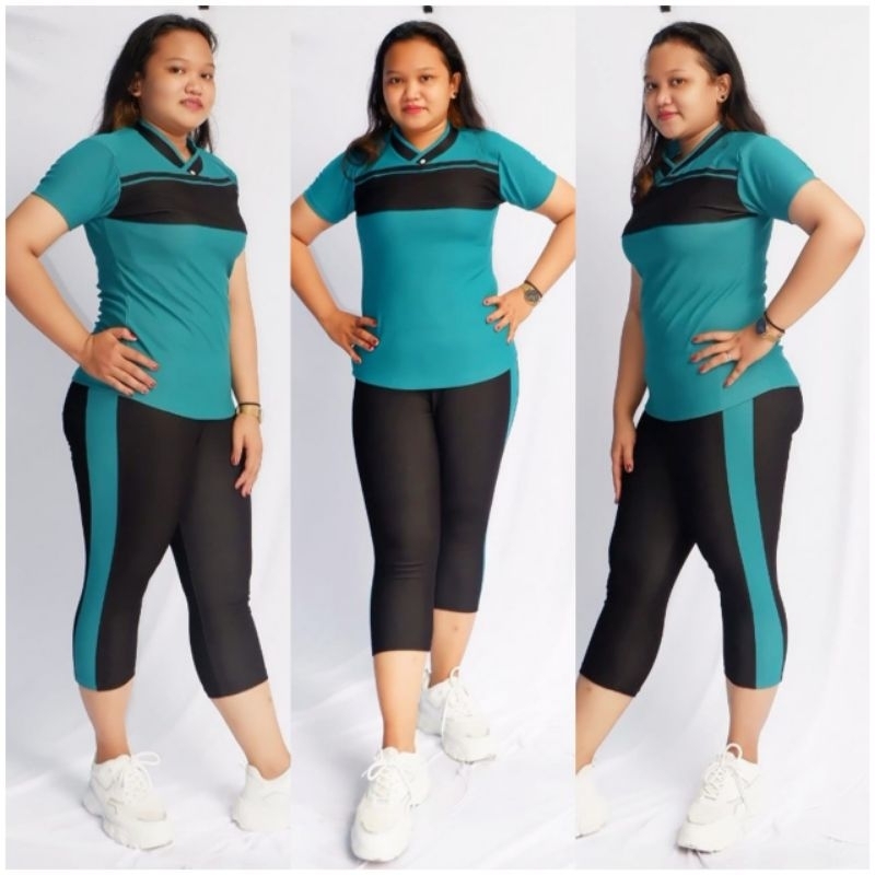 baju senam aerobic