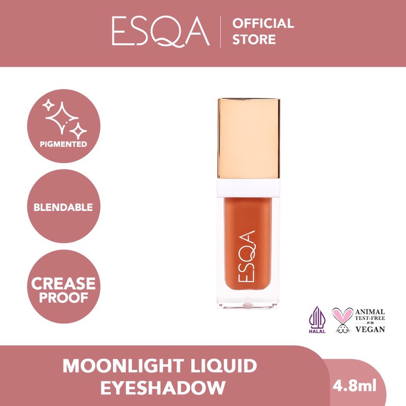 ESQA Moonlight Liquid Eyeshadow - Apollo | Mercury | Venus | Mars | Badru | Saturn