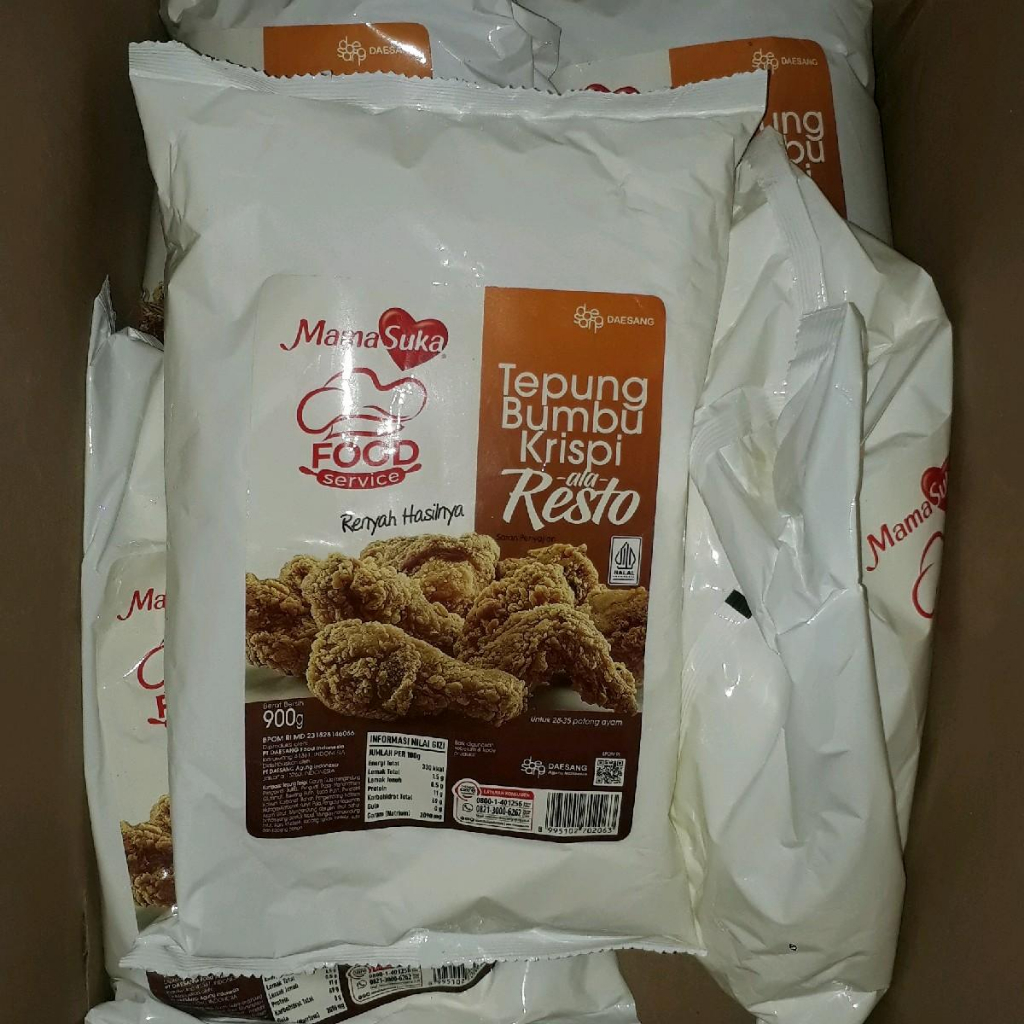 

Tepung Bumbu Ala Resto 900 gr Mamasuka