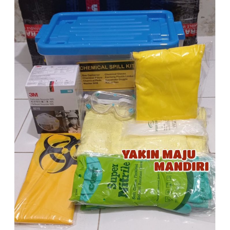 Spill Kit Rumah Sakit / Chemical Spill Kit 10 Liter