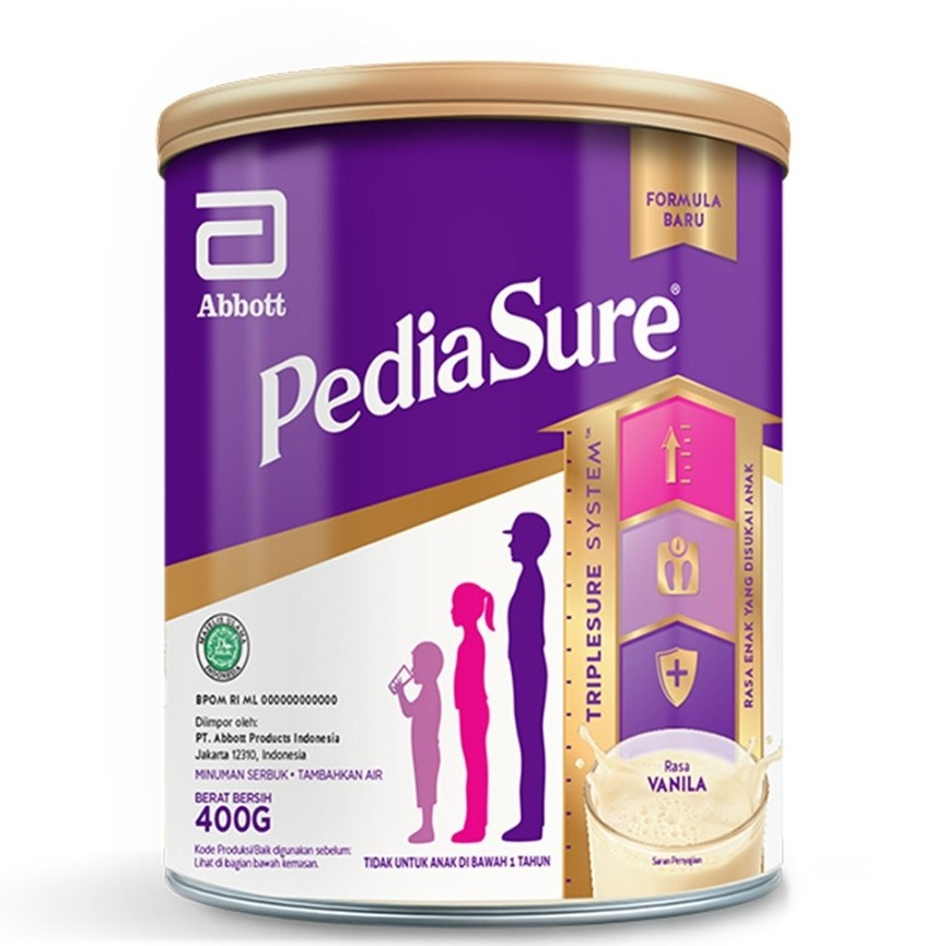 

PediaSure Triplesure Susu Formula Pertumbuhan Anak Vanilla 400 g