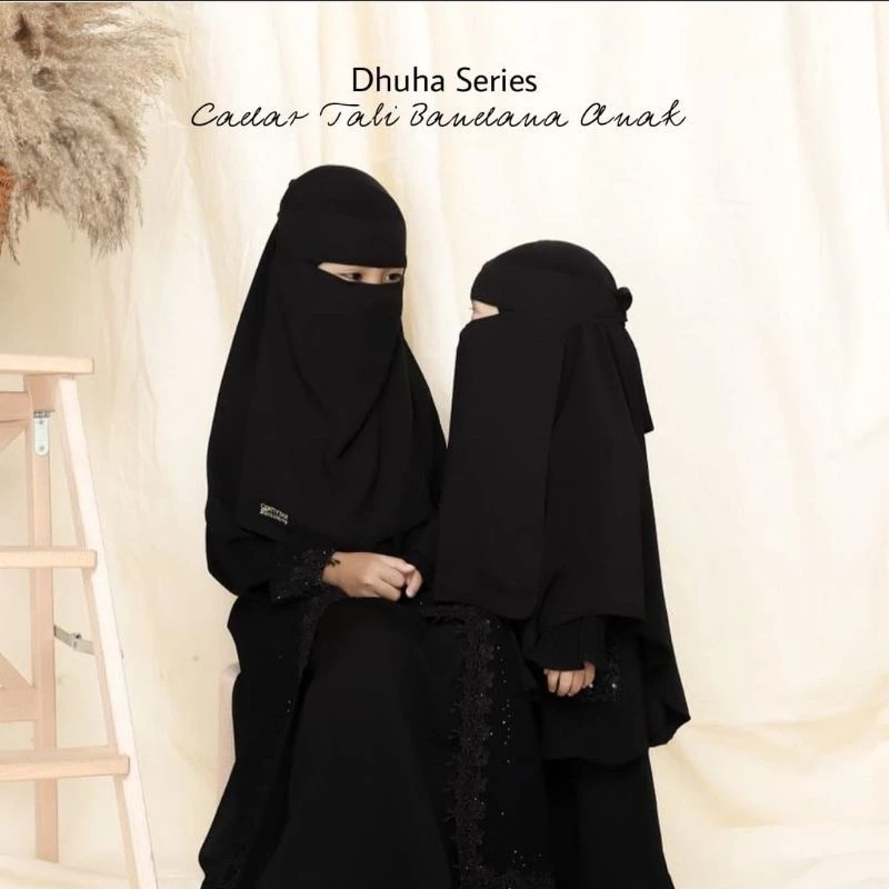 Cadar Anak Bandana Wolfis Niqob Nikab