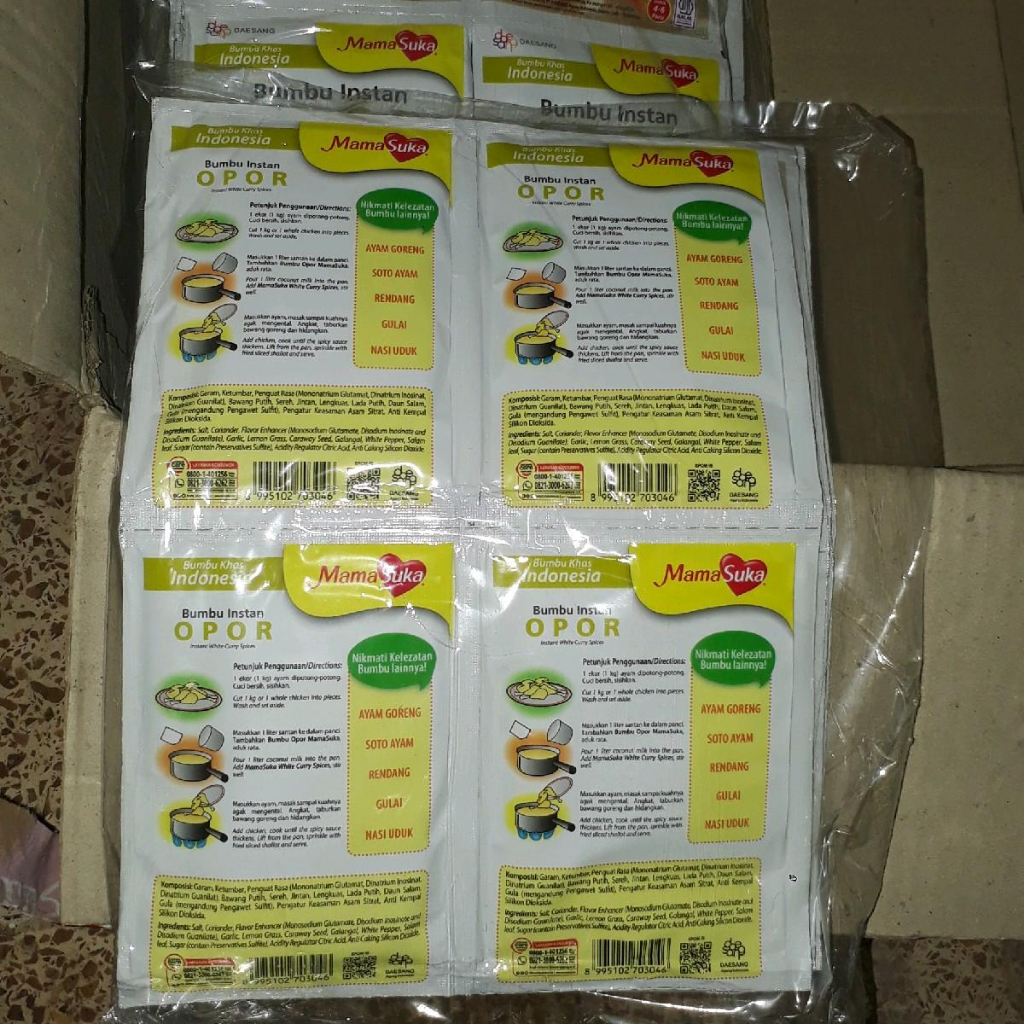 

Bumbu Lengkap Opor Ayam 16 gr