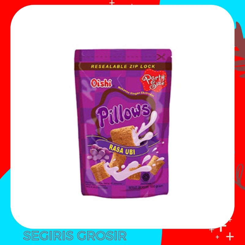 

Oishi snack pillows rasa ubi 100gr