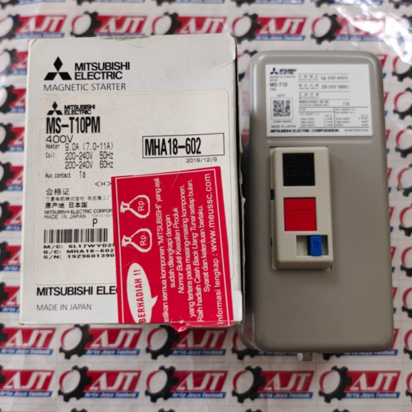 Magnetic Stater MS-T10PM MST-10PM MST 10PM MITSUBISHI 220V 11A Diskon