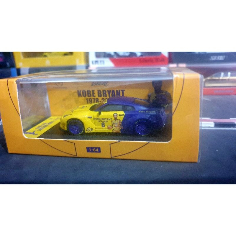 Diecast Time Model Nissan GTR R35 LA Lakers Kobe Bryant Segel