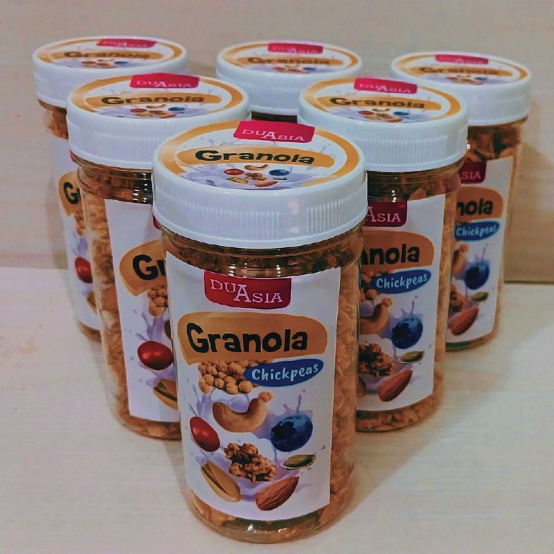 

granola,kacangarab,isi6/uktoples200gr,makanan serat,dietsehat