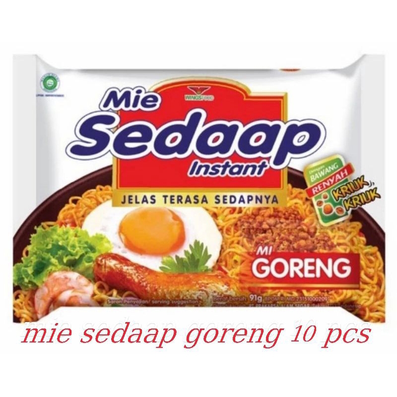 

MIE SEDAAP GORENG ORIGINAL 10PCS