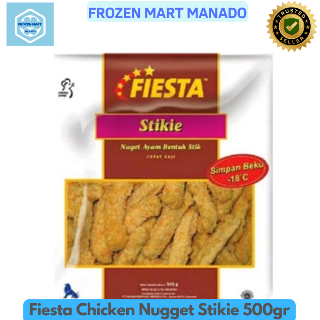 

Fiesta Chicken Nugget Stikie 500gr - Frozen Mart Manado (Frozen Food Manado)