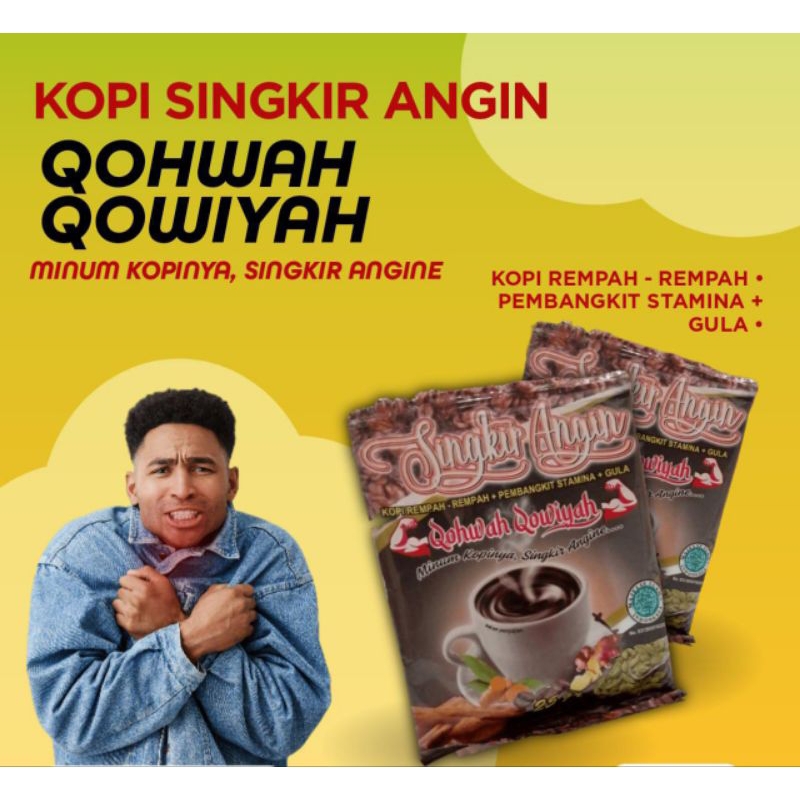 

Kopi singkir angin - Kopi stamina anti masuk angin 1 Sachet