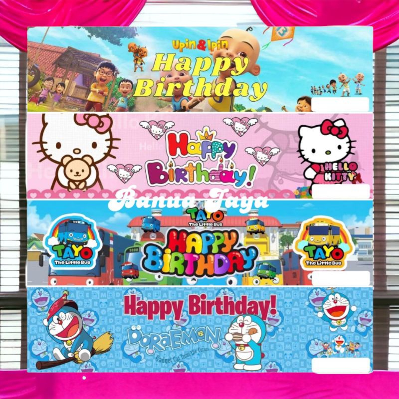 

Plastik Snack HAPPY BIRTHDAY tali PELINTIR 20x30 cm perpack 10 pcs