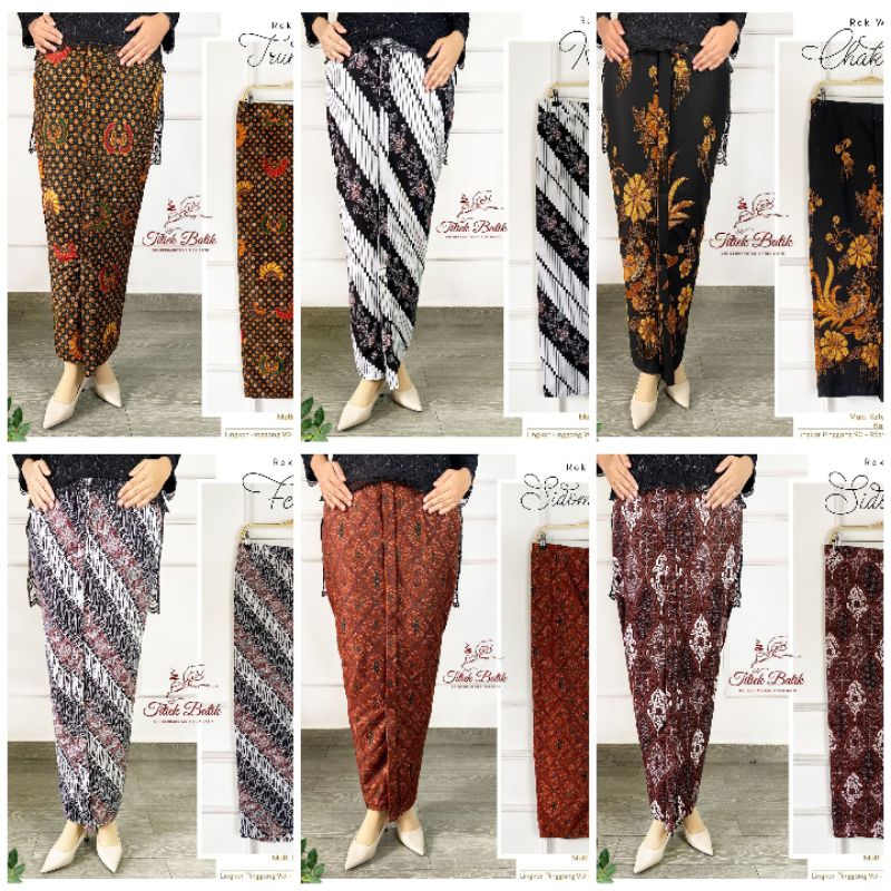 RZ Rok Wiru Batik Jarik. Rok Span Batik Halus. Rok Pengantin Rok Span Wiru
