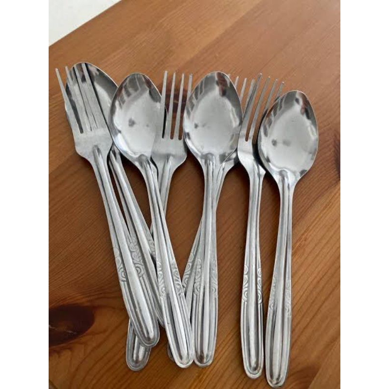 Set Sendok Garpu 2 Lusin Stainless