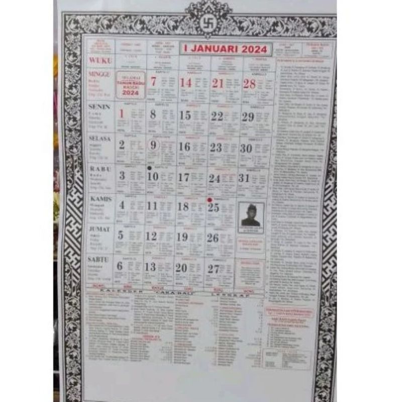 

KALENDER BALI 2024| I GEDE MARAYANA | GROSIR KALENDER