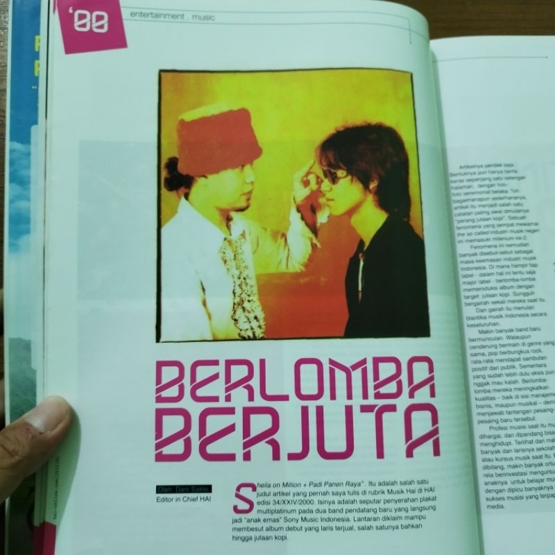 Ahmad Dhani x Eross Nirvana, Gola Gong, JRX, Sheila on 7, padi l, jaya Roxx, Majalah Hai Celebrating